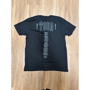 The Thread Shop 21‎ Savage 2021 Tour T-Shirt Black Delta Delta Gamma Mens Large